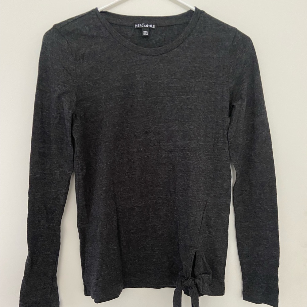 J Crew Tie Long Sleeve!